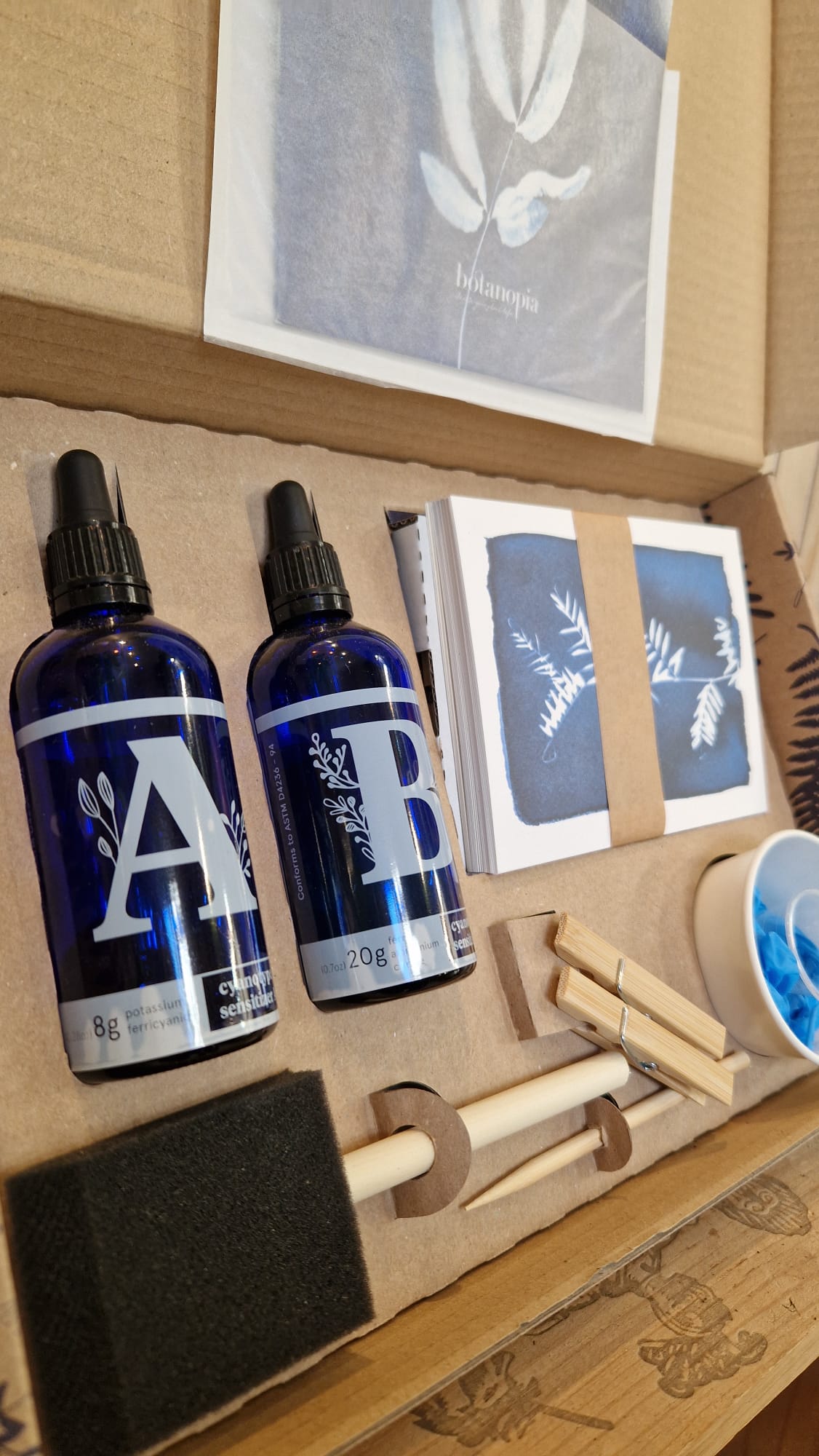 Coffret Cyanotype 5