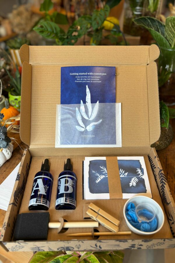Coffret Cyanotype