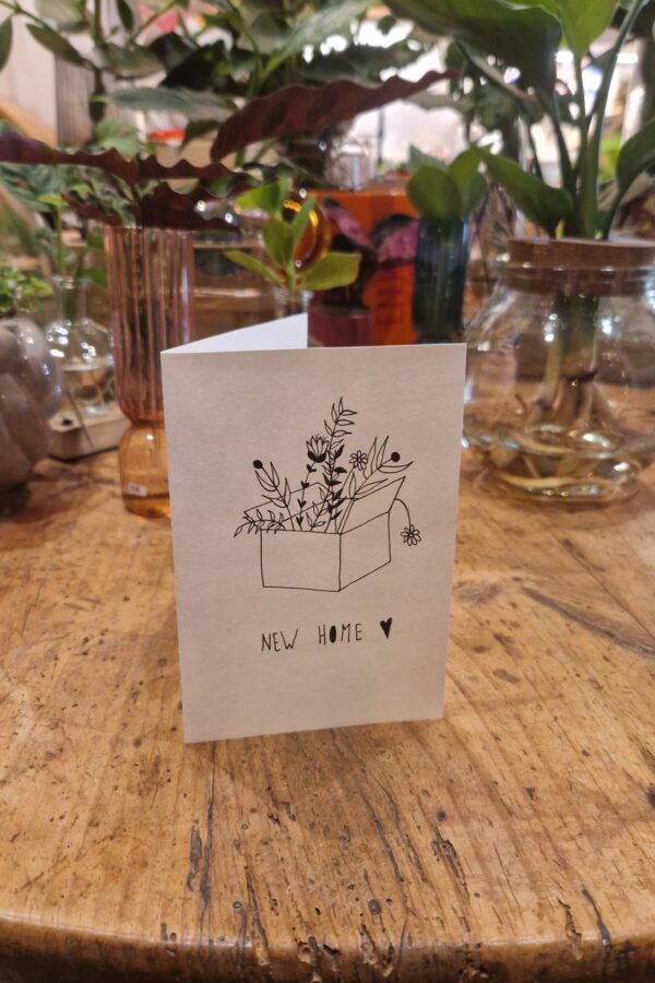 Carte "New Home"