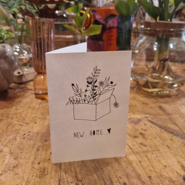 Carte "New Home"